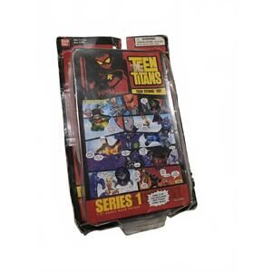 Bandai Teen Titans Go! Series 1 Comic Book Heroes Set
